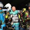 A few of the older racers getting ready for their motos this past weekend at the Lemoore BMX Raceway.